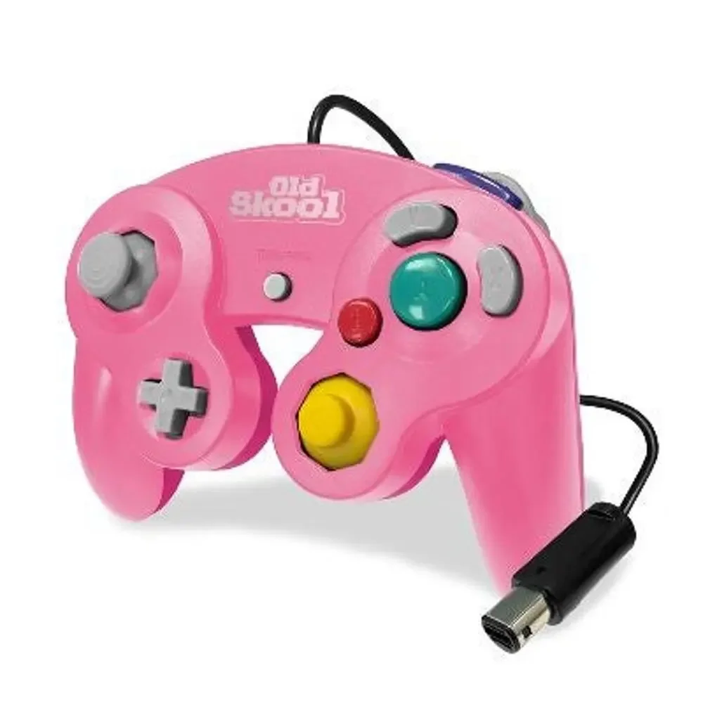 4 Gamecube Controllers - 4 Colors Bundle (NEW) Pink Yellow Blue White - Nintendo